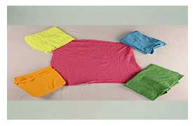High Quality Color T-Shirt Cotton Rags 
