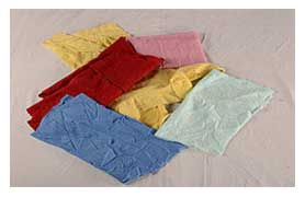 High Quality Colour Fleece Cotton Rags