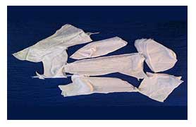 High Quality White Cotton Rags Small Size